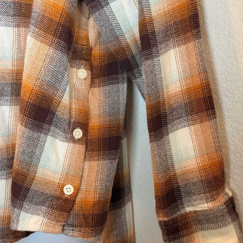 Madewell 100% Warm Plaid and Flannel Button-Down Shirt Sz XXL LAGENLOOK - Picture 3 of 13